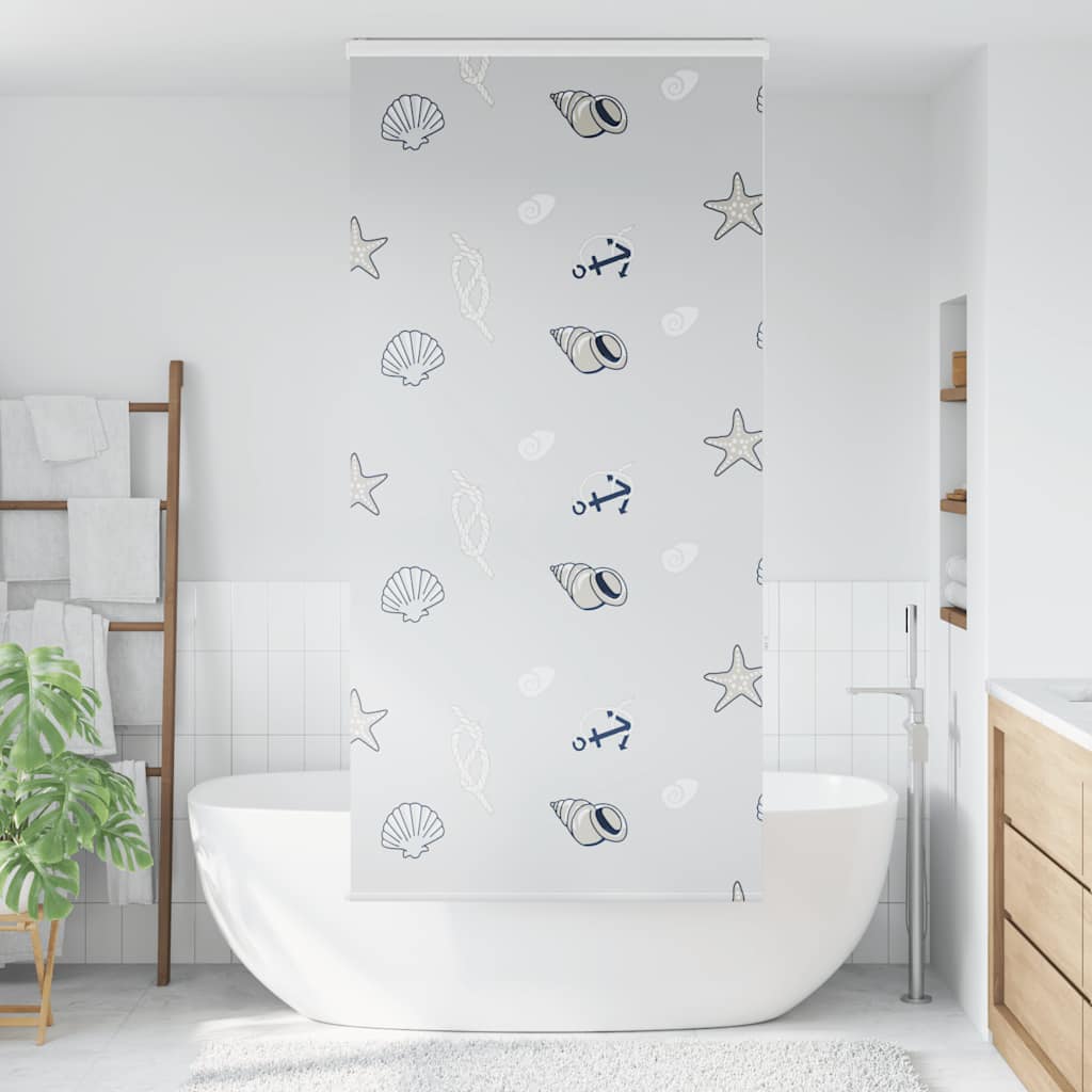 zuhanyzó redőny kazettával 90x240 cm szövet szélessége 86 cm