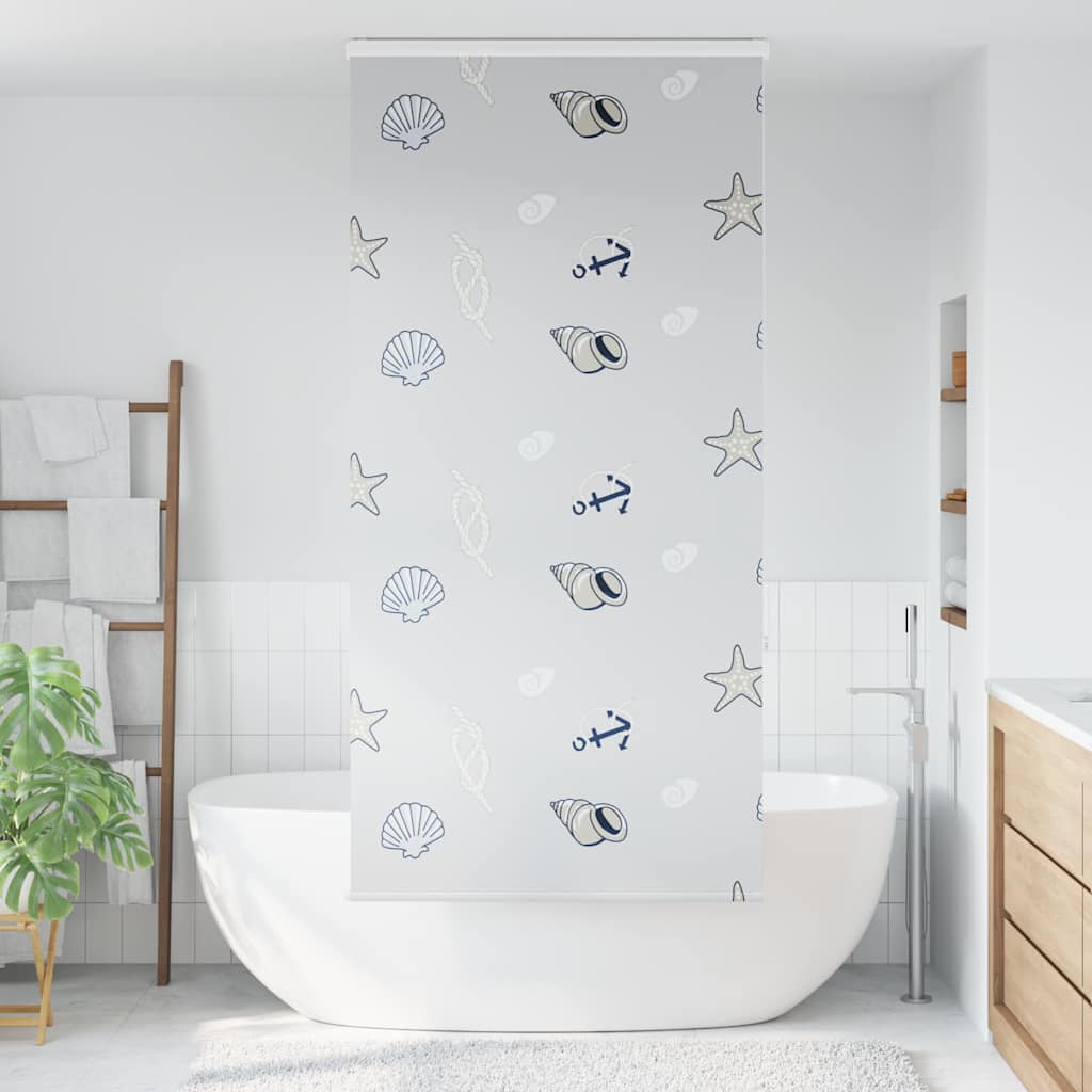 zuhanyzó redőny kazettával 110x240 cm szövetszélesség 106 cm