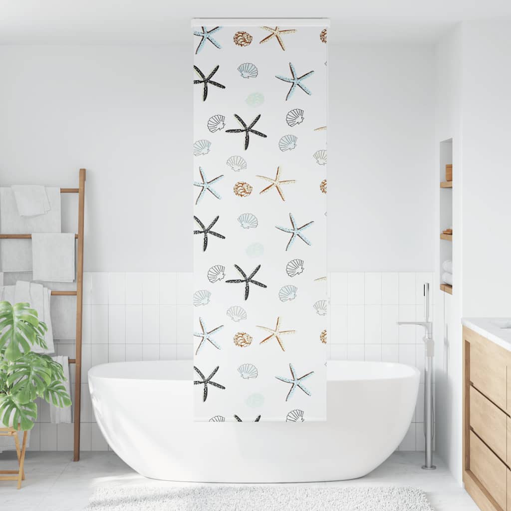 zuhanyzó redőny kazettával 80x240 cm szövetszélesség 76 cm