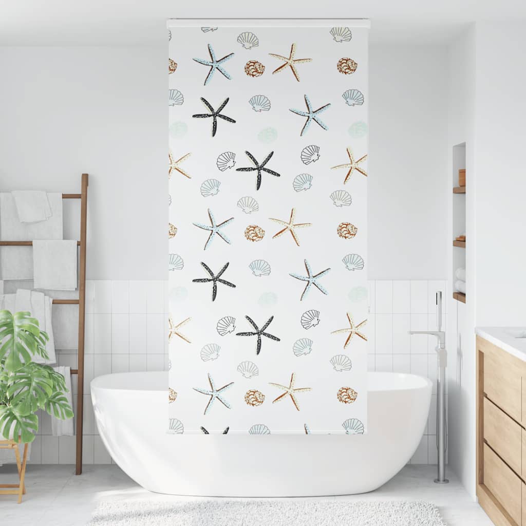 zuhanyzó redőny kazettával 90x240 cm szövet szélessége 86 cm