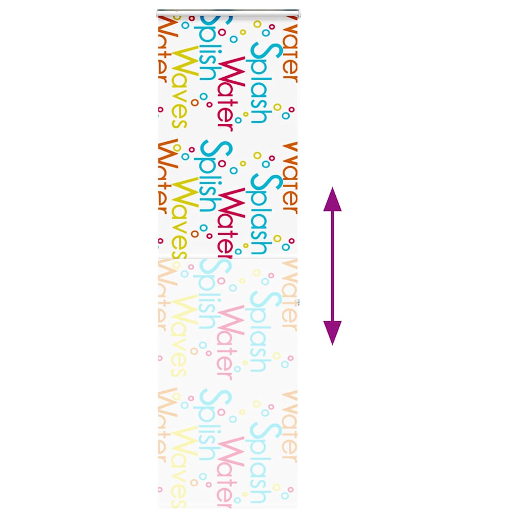 zuhanyzó redőny kazettával 70x240 cm szövetszélesség 66 cm