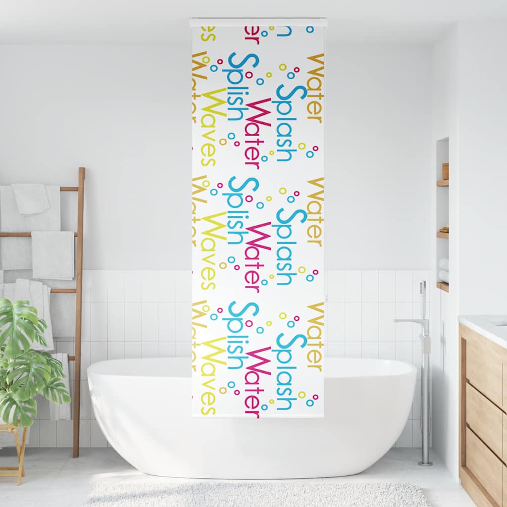 zuhanyzó redőny kazettával 80x240 cm szövetszélesség 76 cm