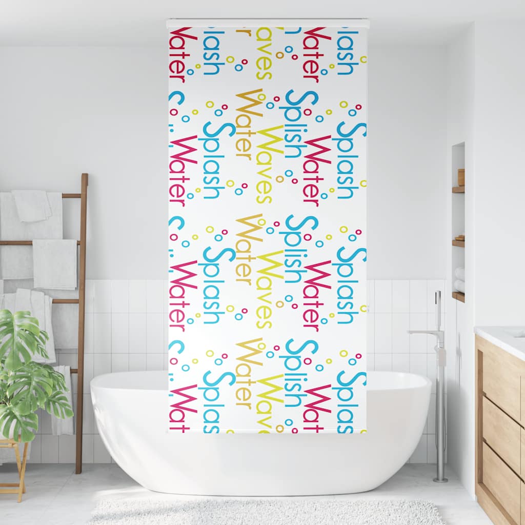 zuhanyzó redőny kazettával 100x240 cm szövetszélesség 96 cm