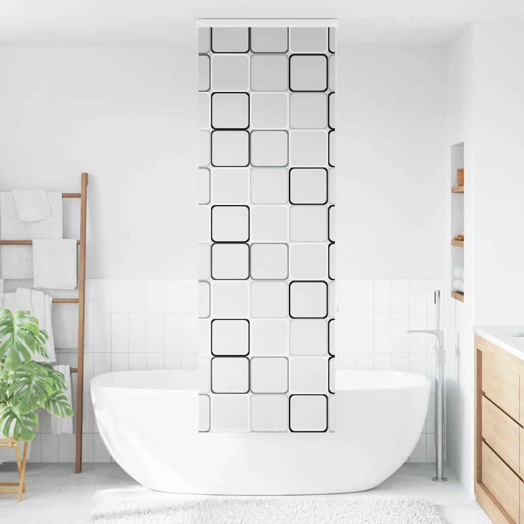 zuhanyzó redőny kazettával 80x240 cm szövetszélesség 76 cm