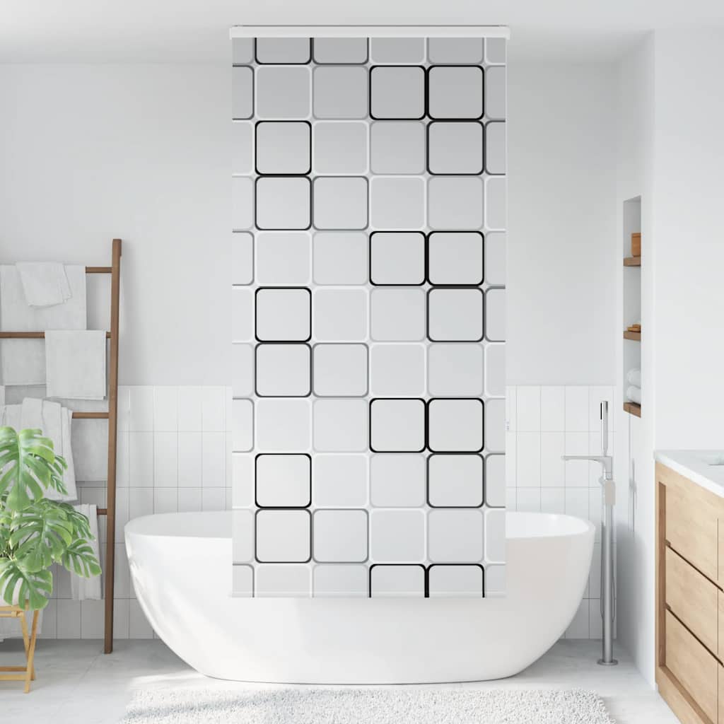 zuhanyzó redőny kazettával 90x240 cm szövet szélessége 86 cm