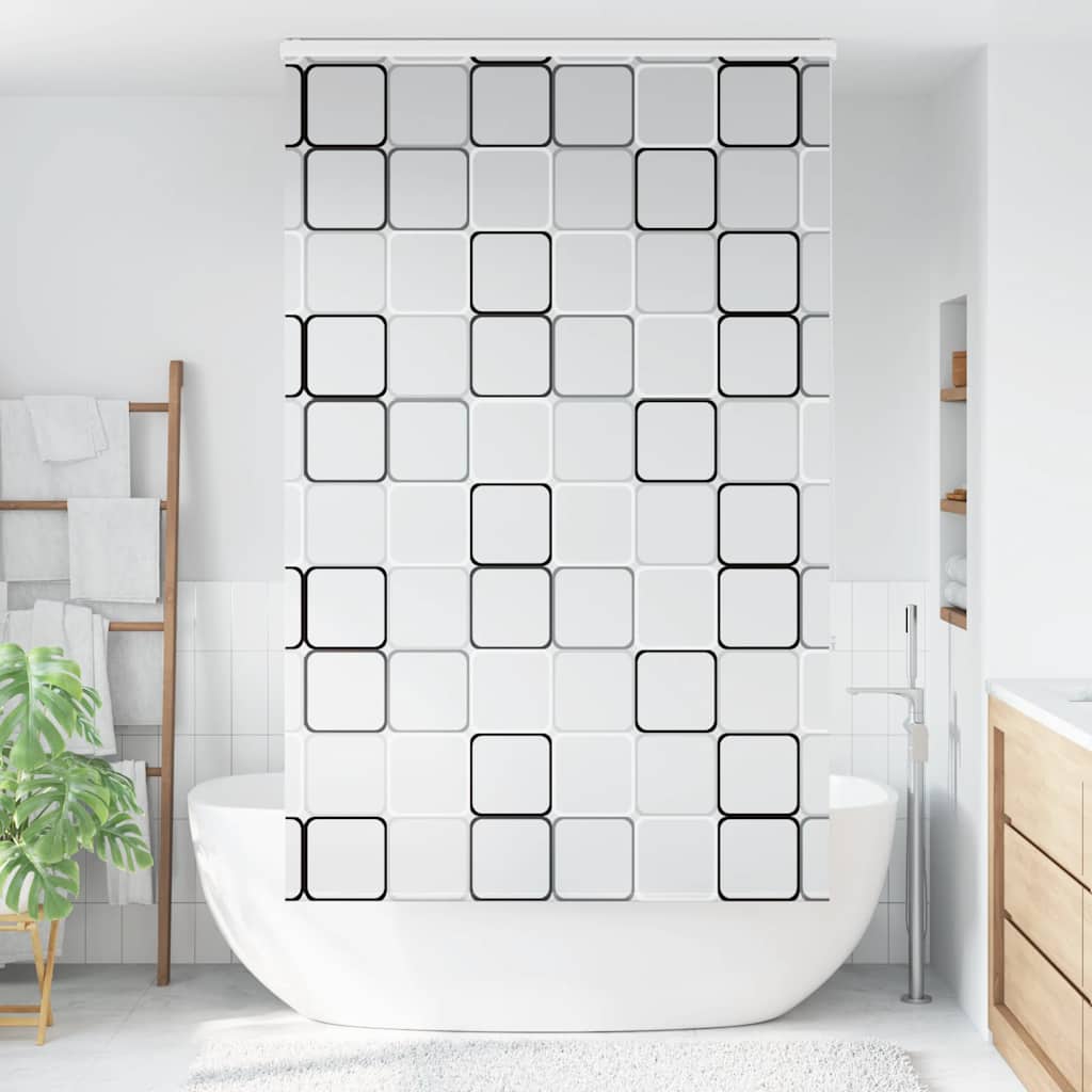 zuhanyzó redőny kazettával 130x240 cm szövet szélessége 126 cm