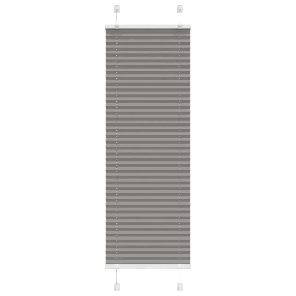pliszírozott redőny antracit 50x100 cm szövetszélesség 49,4 cm