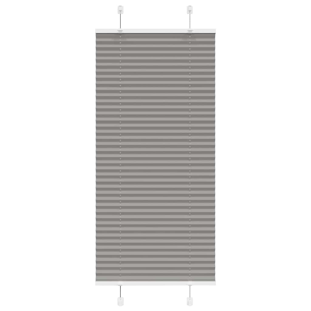 pliszírozott redőny antracit 55x100 cm szövetszélesség 54,4 cm