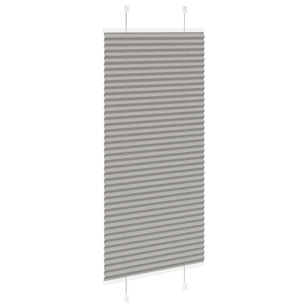pliszírozott redőny antracit 55x100 cm szövetszélesség 54,4 cm