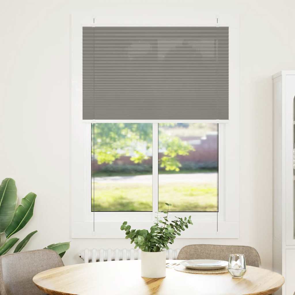 pliszírozott redőny antracit 95x100 cm szövetszélesség 94,4 cm