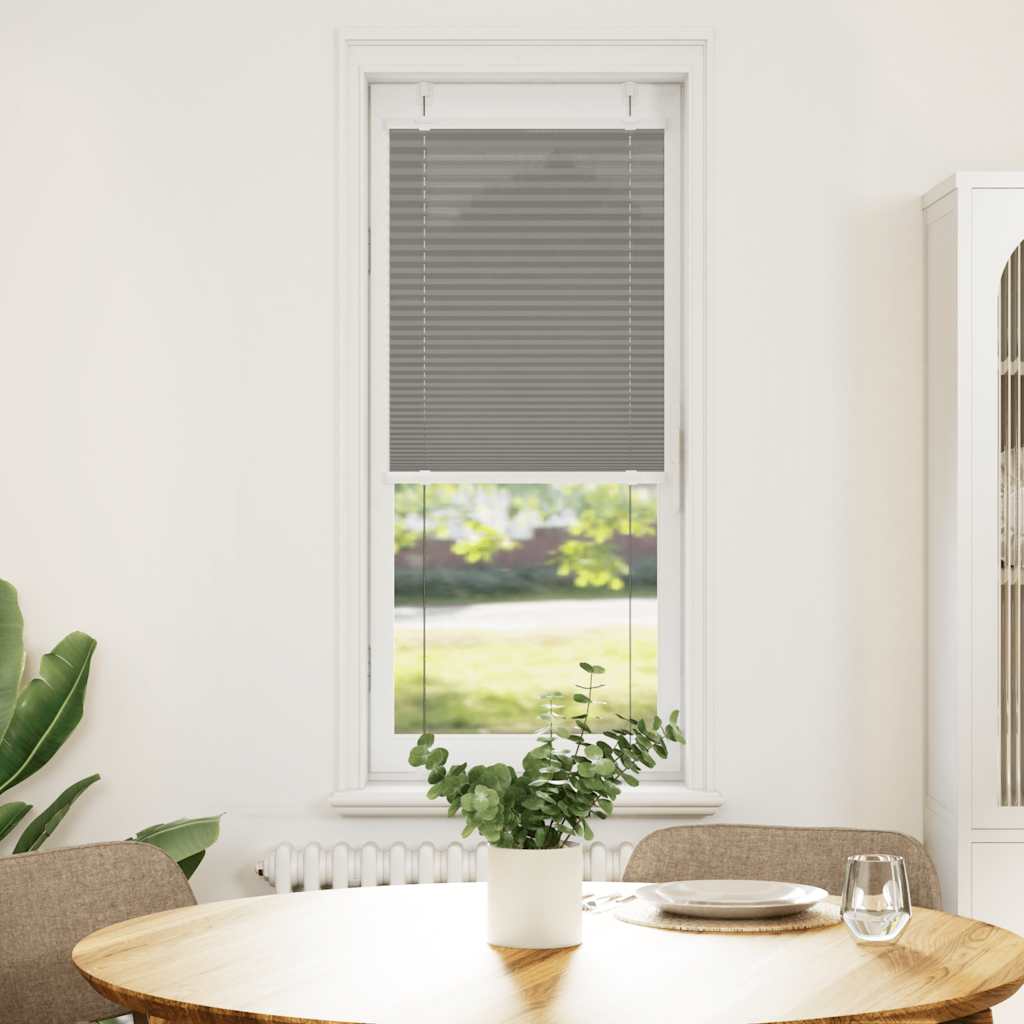 pliszírozott redőny antracit 50x150 cm szövetszélesség 49,4 cm