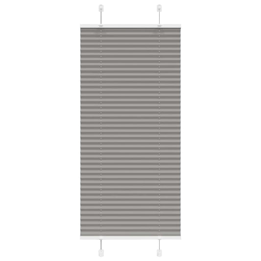 pliszírozott redőny antracit 55x150 cm szövetszélesség 54,4 cm