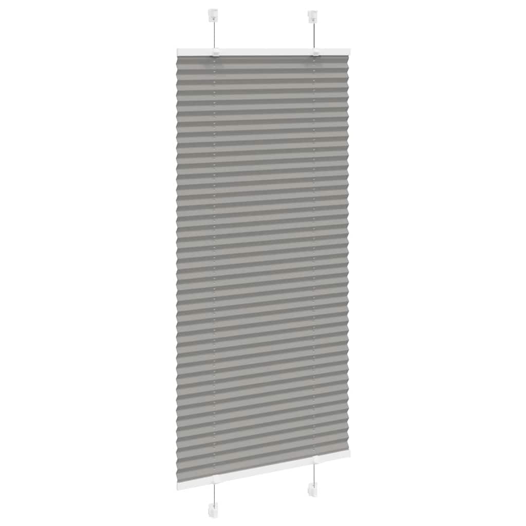 pliszírozott redőny antracit 55x150 cm szövetszélesség 54,4 cm