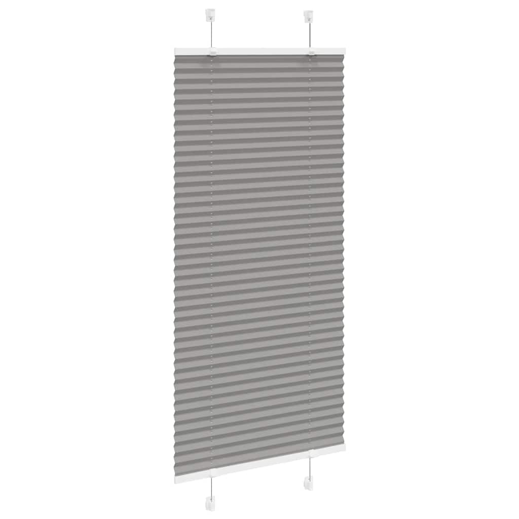 pliszírozott redőny antracit 60x150 cm szövetszélesség 59,4 cm