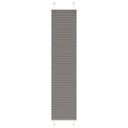 pliszírozott redőny antracit 50x200 cm szövetszélesség 49,4 cm