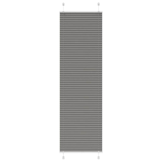 pliszírozott redőny antracit 55x200 cm szövetszélesség 54,4 cm