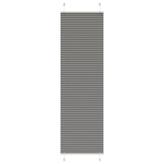 pliszírozott redőny antracit 60x200 cm szövetszélesség 59,4 cm