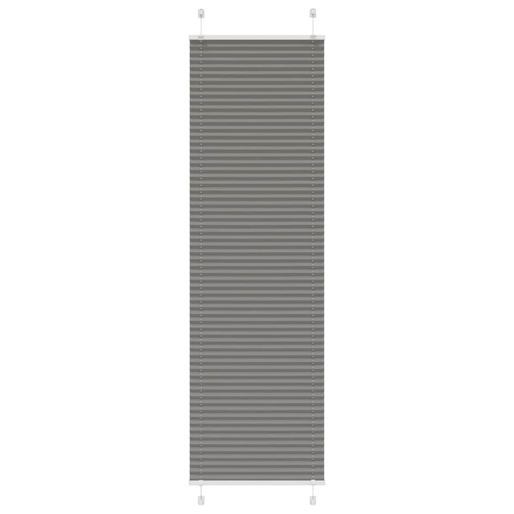 pliszírozott redőny antracit 60x200 cm szövetszélesség 59,4 cm