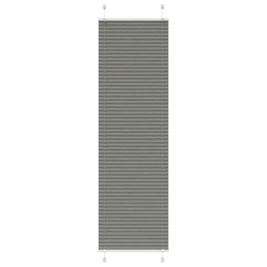 pliszírozott redőny antracit 65x200 cm szövetszélesség 64,4 cm