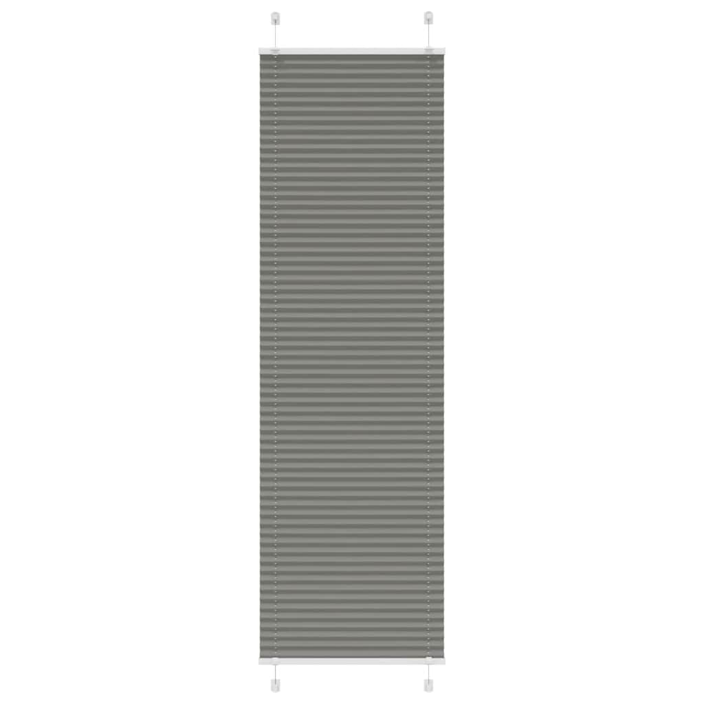 pliszírozott redőny antracit 65x200 cm szövetszélesség 64,4 cm