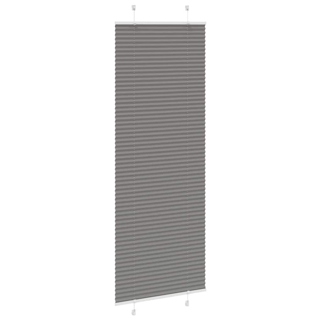 pliszírozott redőny antracit 70x200 cm szövetszélesség 69,4 cm