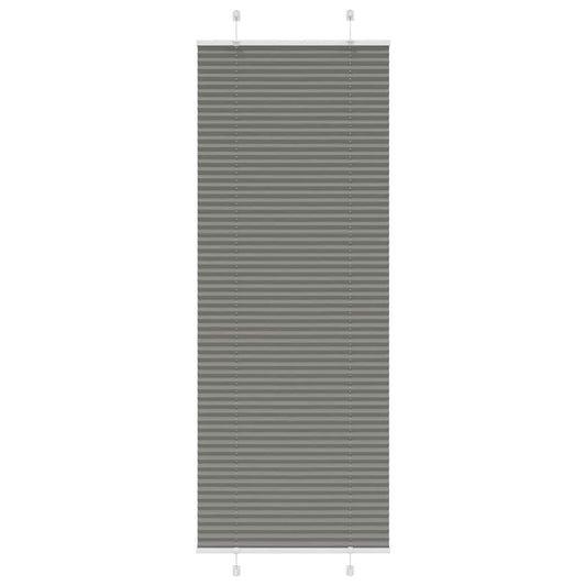 pliszírozott redőny antracit 80x200 cm szövetszélesség 79,4 cm