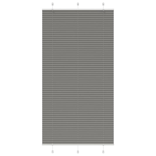 pliszírozott redőny antracit 105x200 cm szövetszélesség 104,4cm