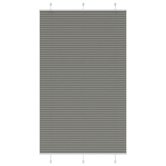 pliszírozott redőny antracit 120x200 cm szövetszélesség 119,4cm