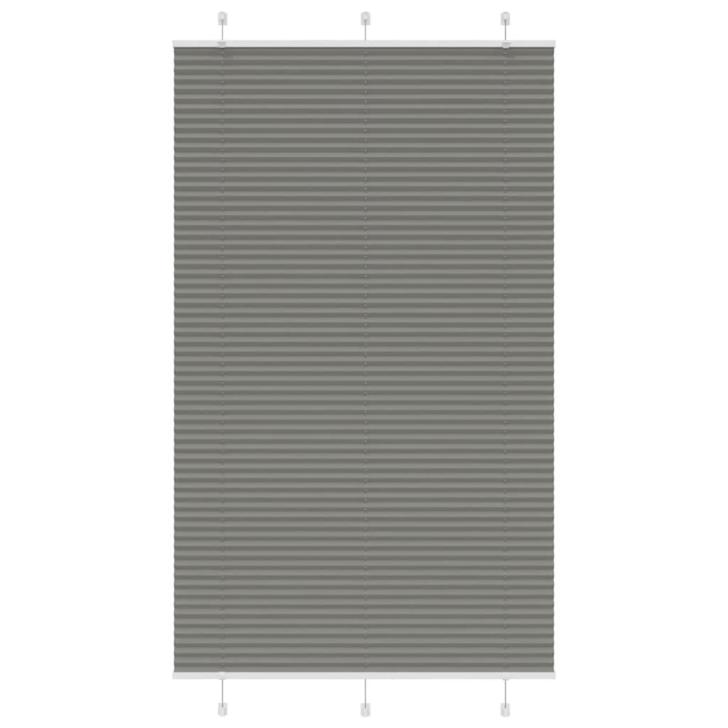 pliszírozott redőny antracit 120x200 cm szövetszélesség 119,4cm