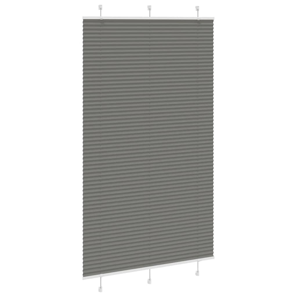 pliszírozott redőny antracit 120x200 cm szövetszélesség 119,4cm