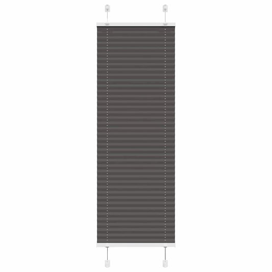 pliszírozott redőny fekete 50x100 cm szövetszélesség 49,4 cm