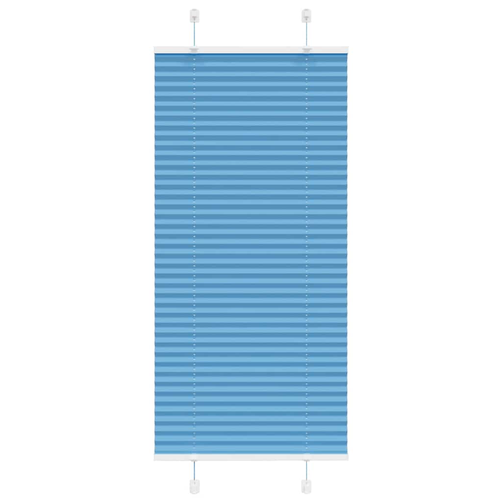 pliszírozott redőny kék 65x100 cm szövetszélesség 64,4 cm