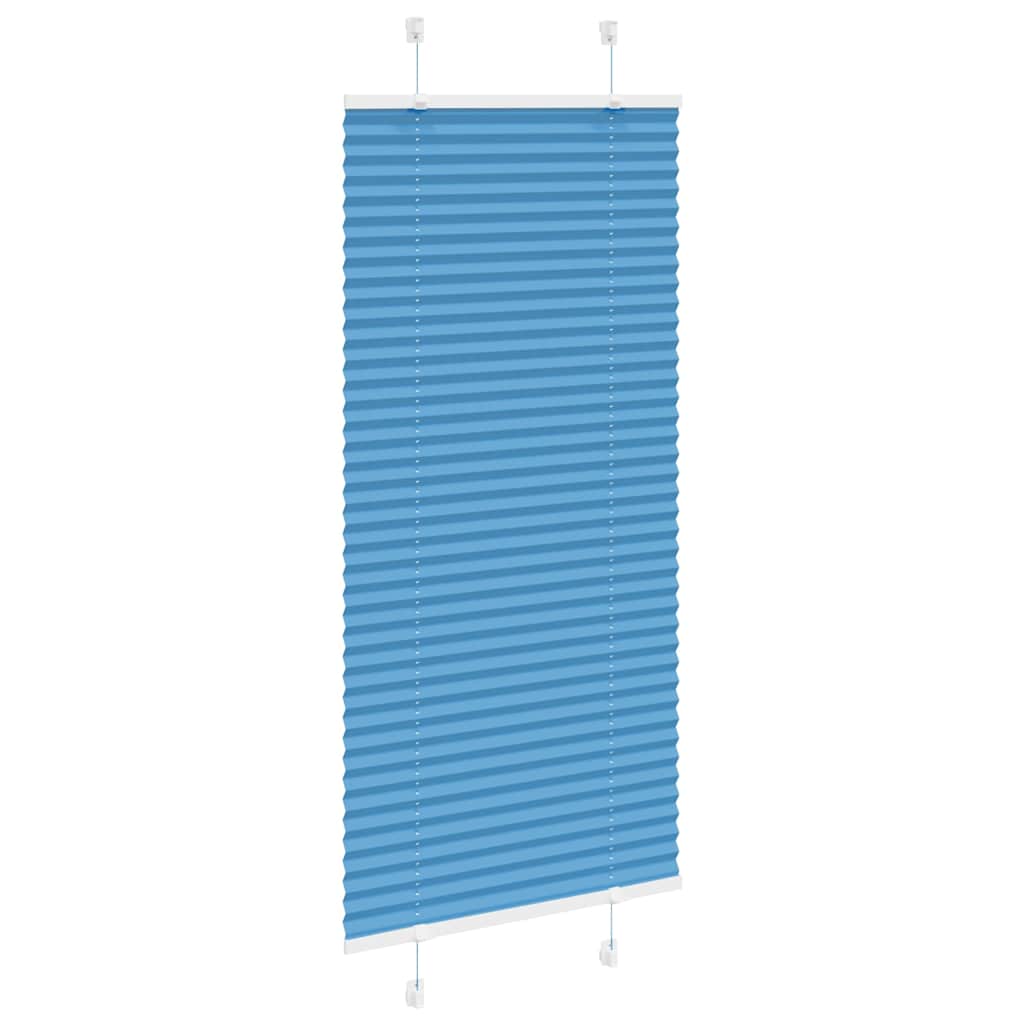 pliszírozott redőny kék 65x100 cm szövetszélesség 64,4 cm