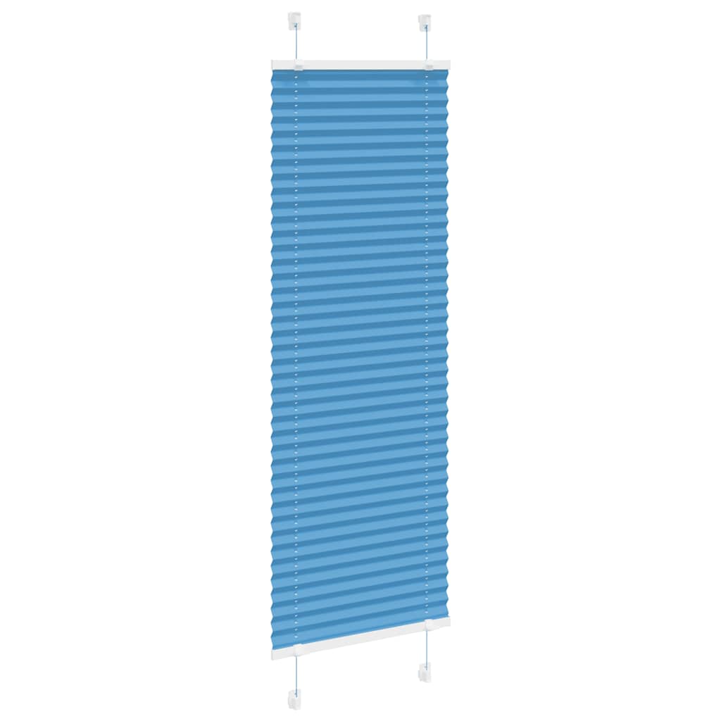 pliszírozott redőny kék 50x150 cm szövetszélesség 49,4 cm