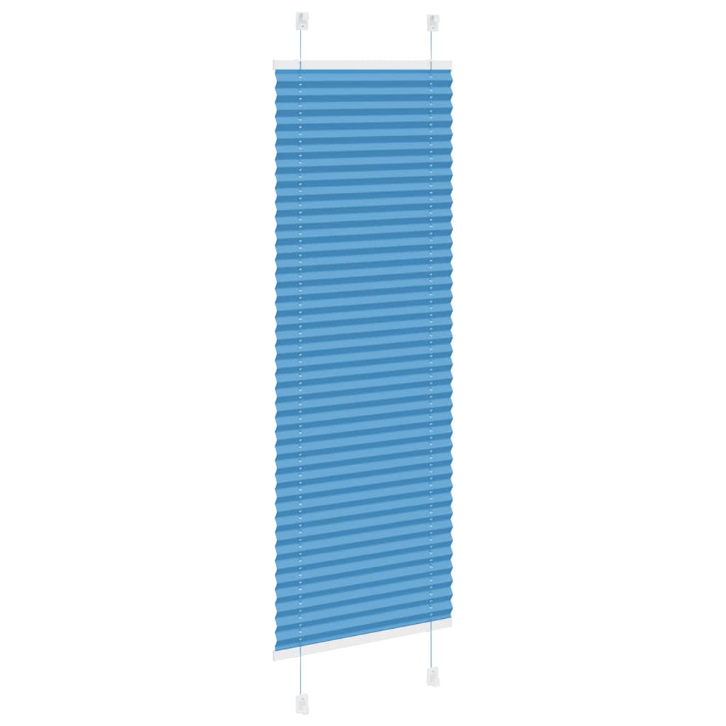 pliszírozott redőny kék 50x150 cm szövetszélesség 49,4 cm