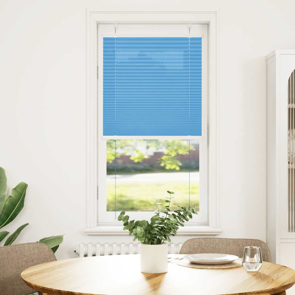 pliszírozott redőny kék 65x150 cm szövetszélesség 64,4 cm
