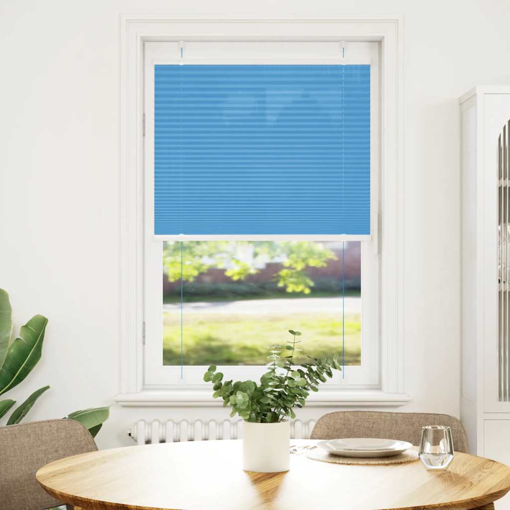 pliszírozott redőny kék 70x150 cm szövetszélesség 69,4 cm