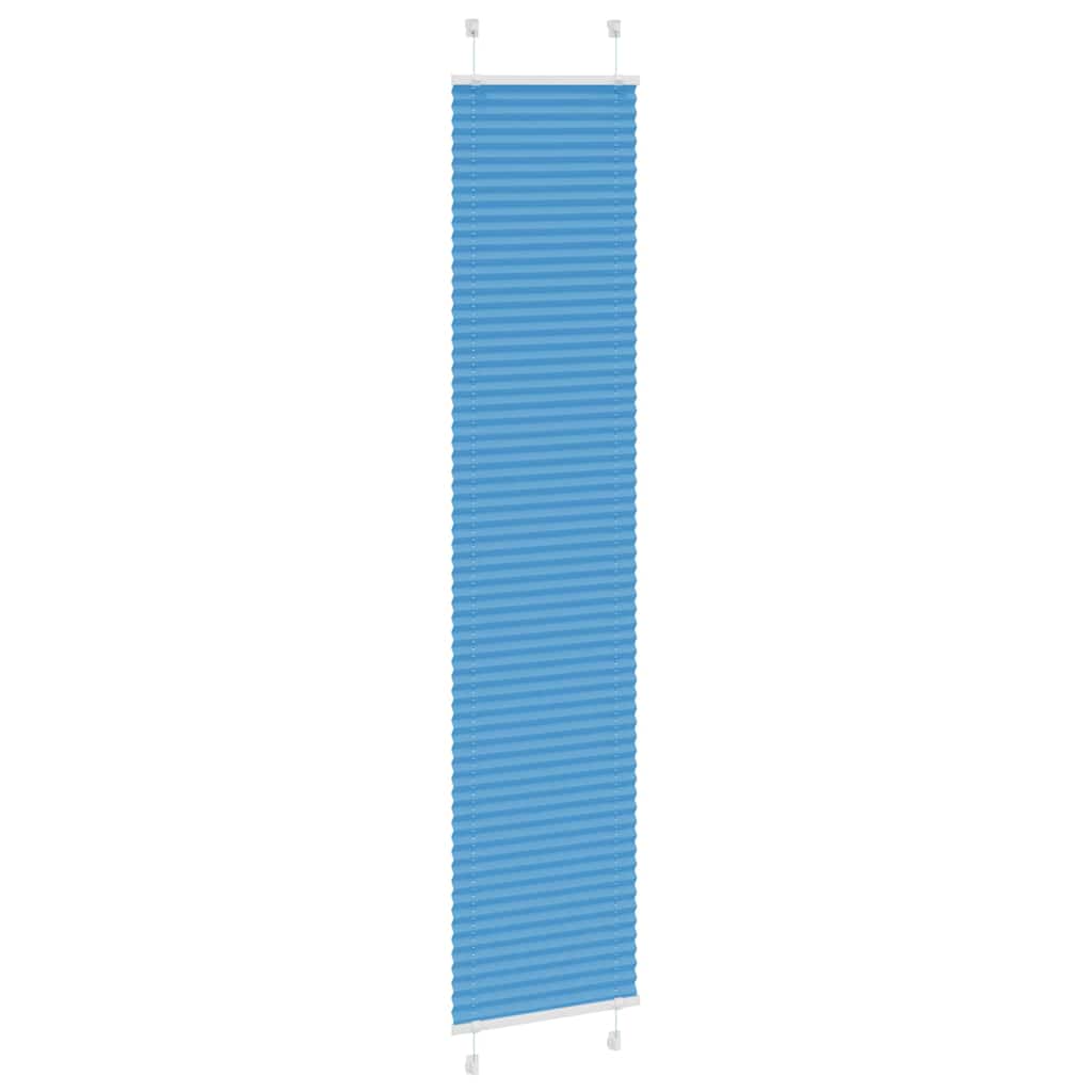 pliszírozott redőny kék 40x200 cm szövetszélesség 39,4 cm