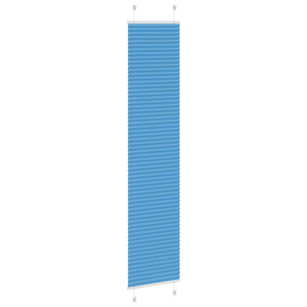 pliszírozott redőny kék 50x200 cm szövetszélesség 49,4 cm