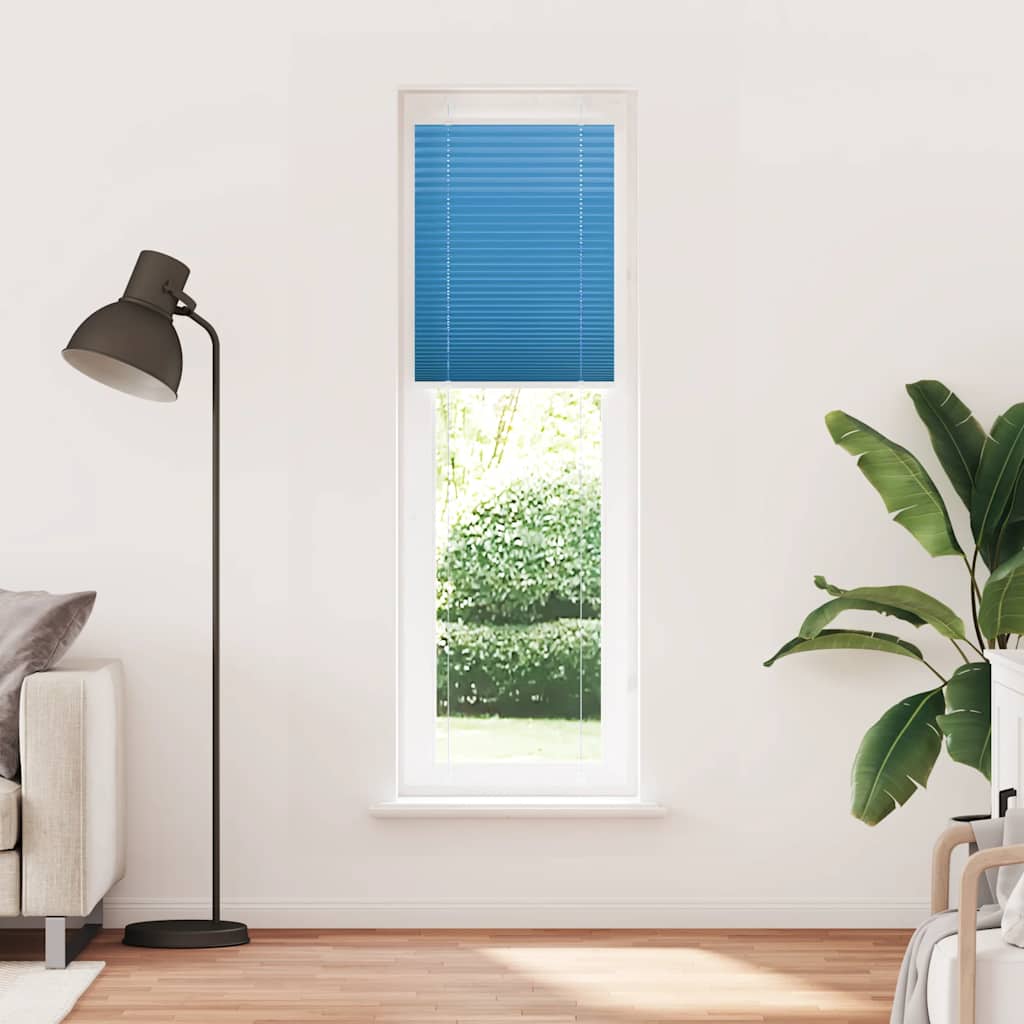 pliszírozott redőny kék 55x200 cm Szövetszélesség 54,4 cm