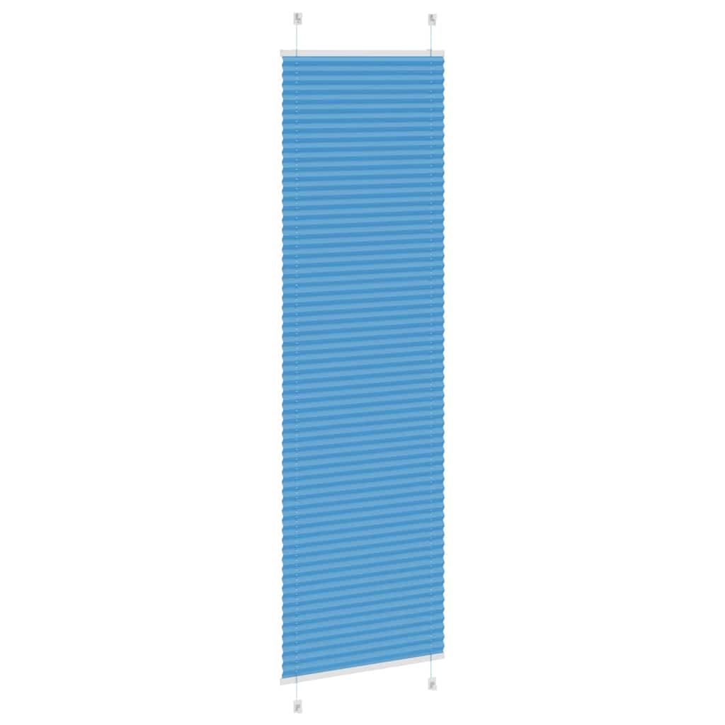 pliszírozott redőny kék 55x200 cm Szövetszélesség 54,4 cm