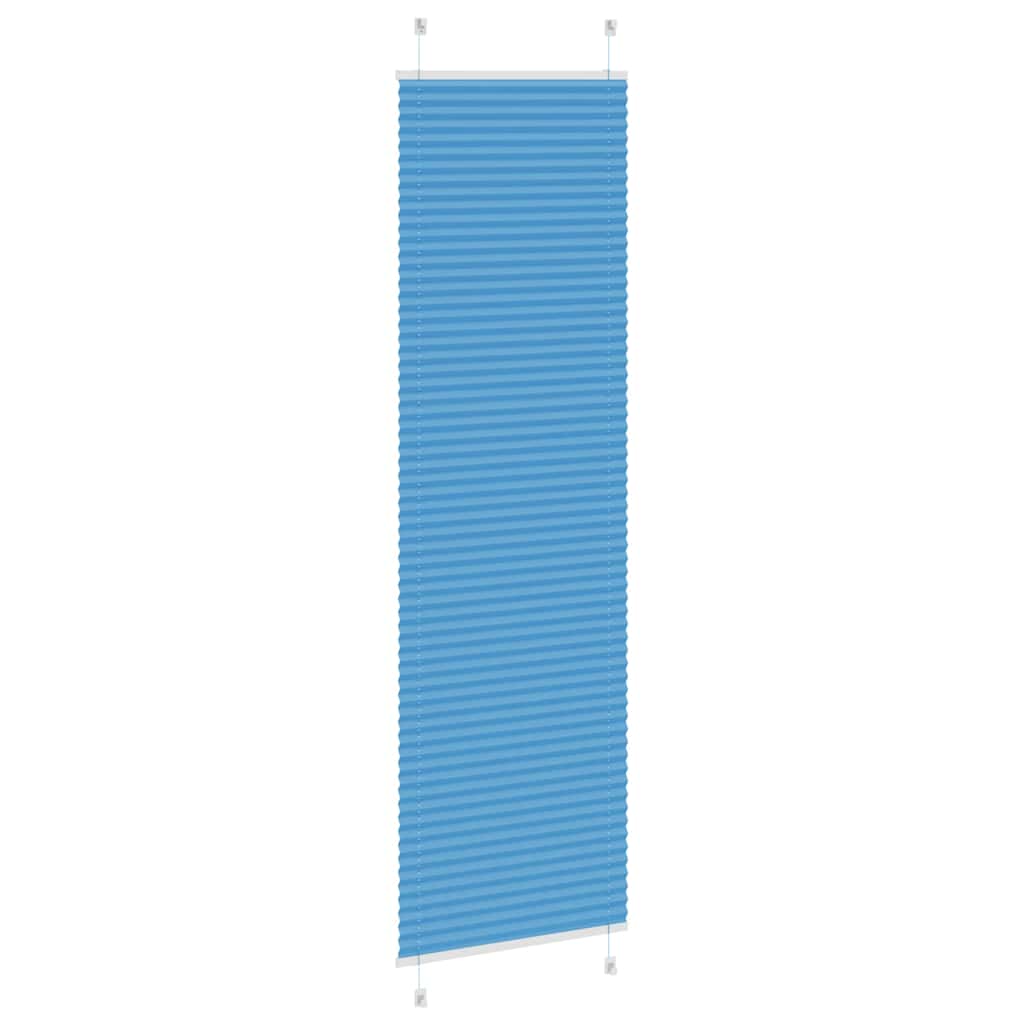 pliszírozott redőny kék 60x200 cm Szövetszélesség 59,4 cm