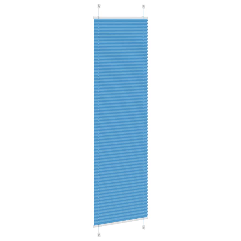 pliszírozott redőny kék 65x200 cm Szövetszélesség 64,4 cm
