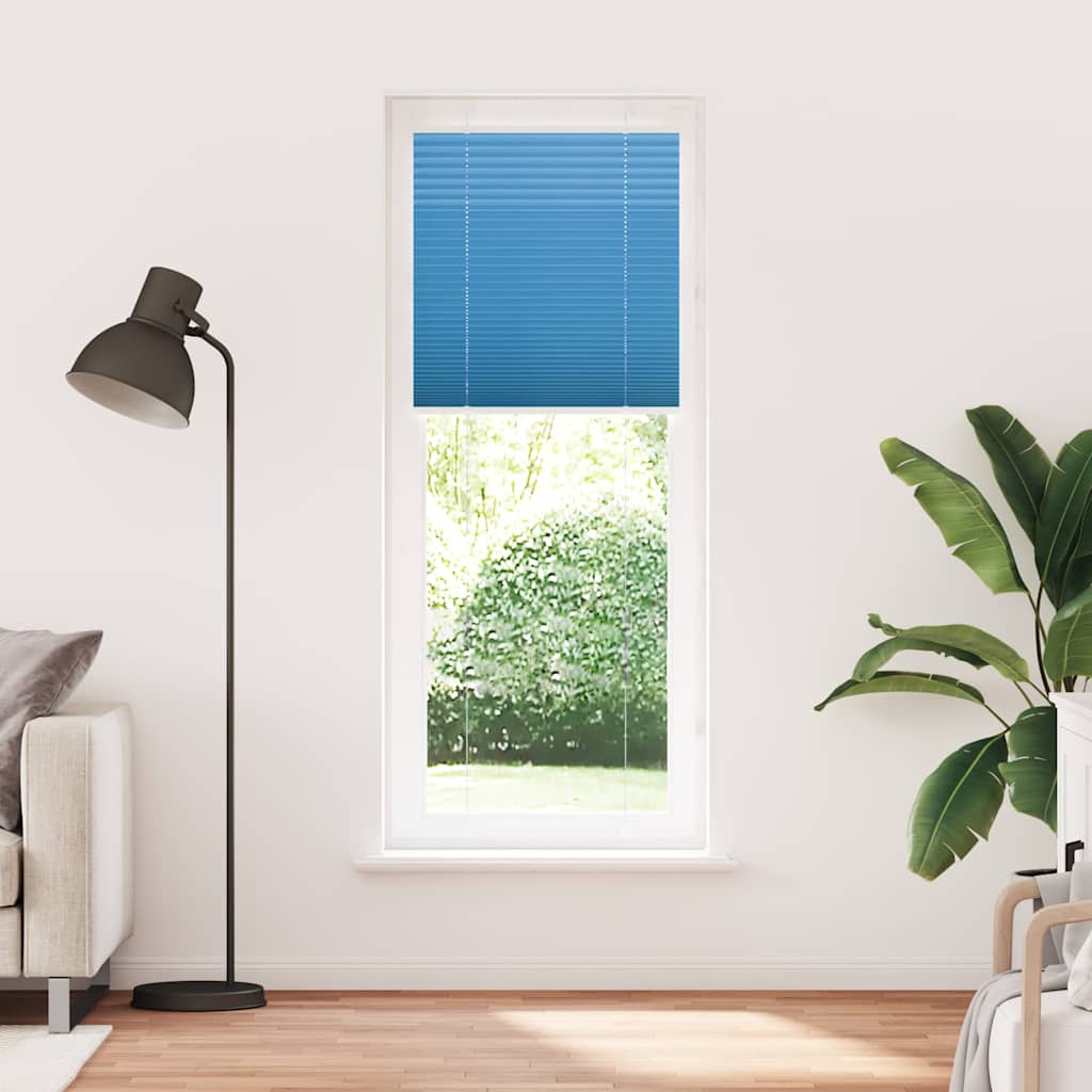 pliszírozott redőny kék 70x200 cm szövetszélesség 69,4 cm