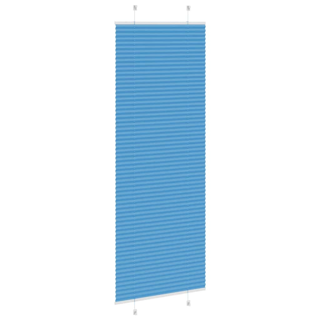 pliszírozott redőny kék 75x200 cm Szövetszélesség 74,4 cm