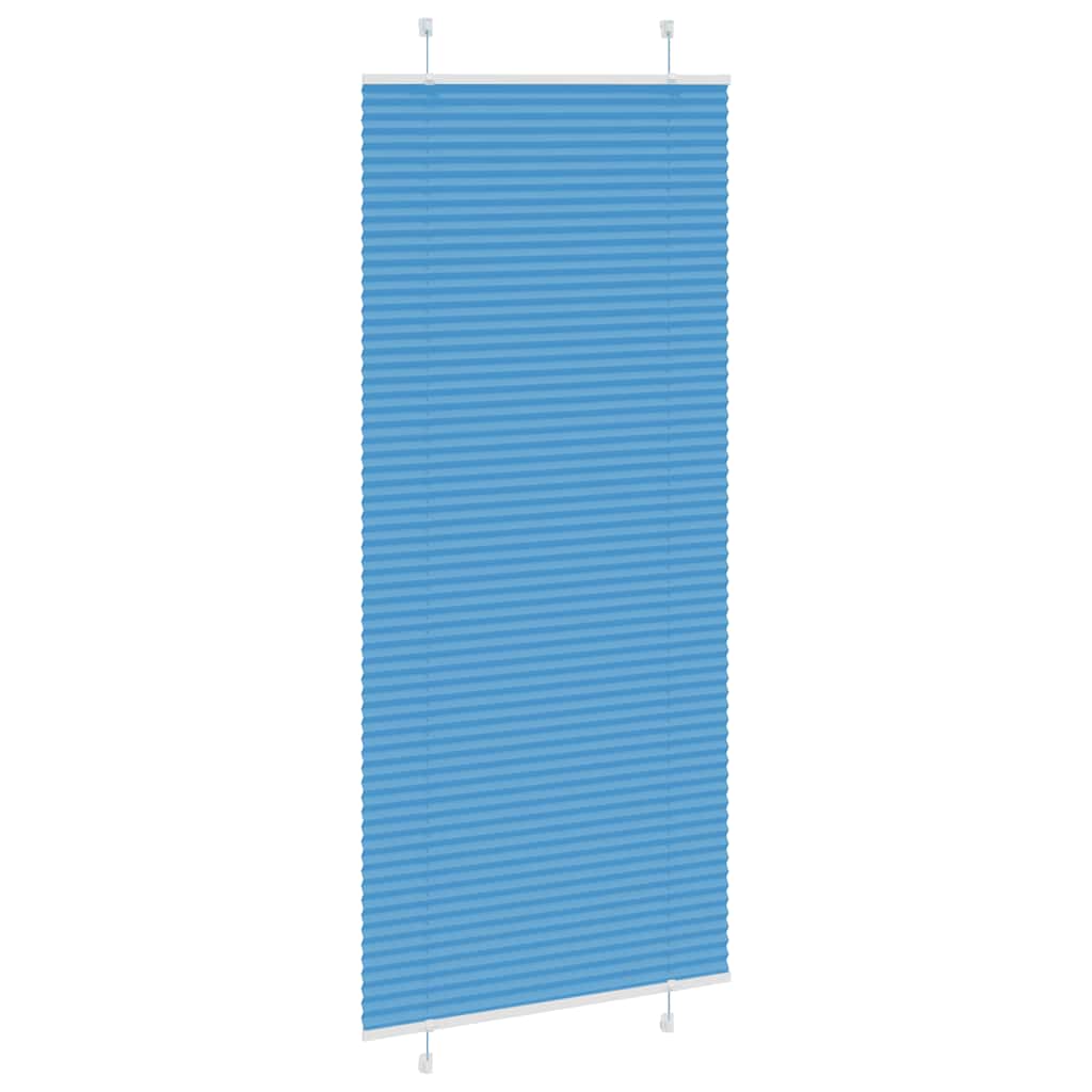 pliszírozott redőny kék 95x200 cm Szövetszélesség 94,4 cm