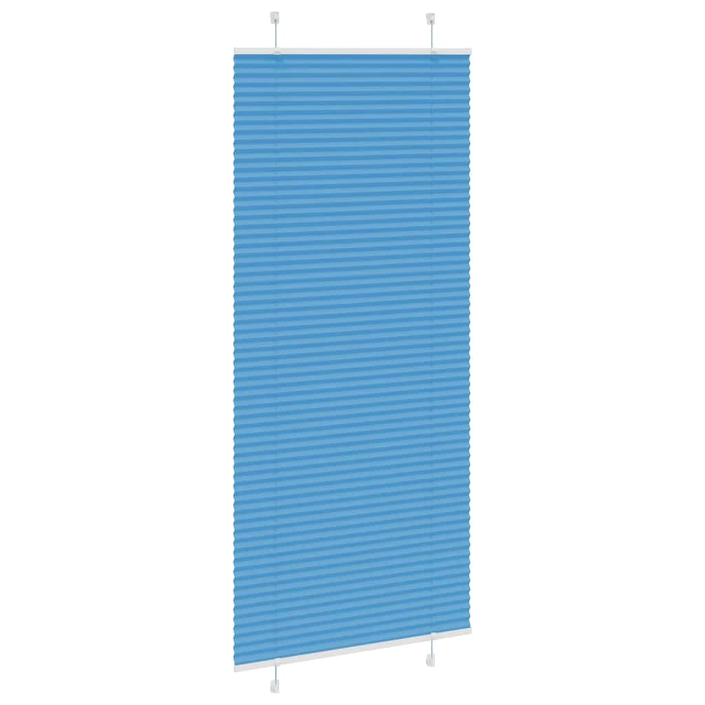 pliszírozott redőny kék 100x200 cm szövetszélesség 99,4 cm