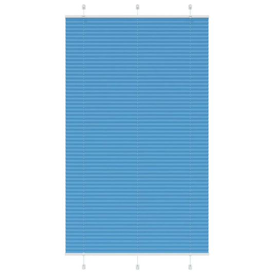 pliszírozott redőny kék 120x200 cm szövetszélesség 119,4 cm