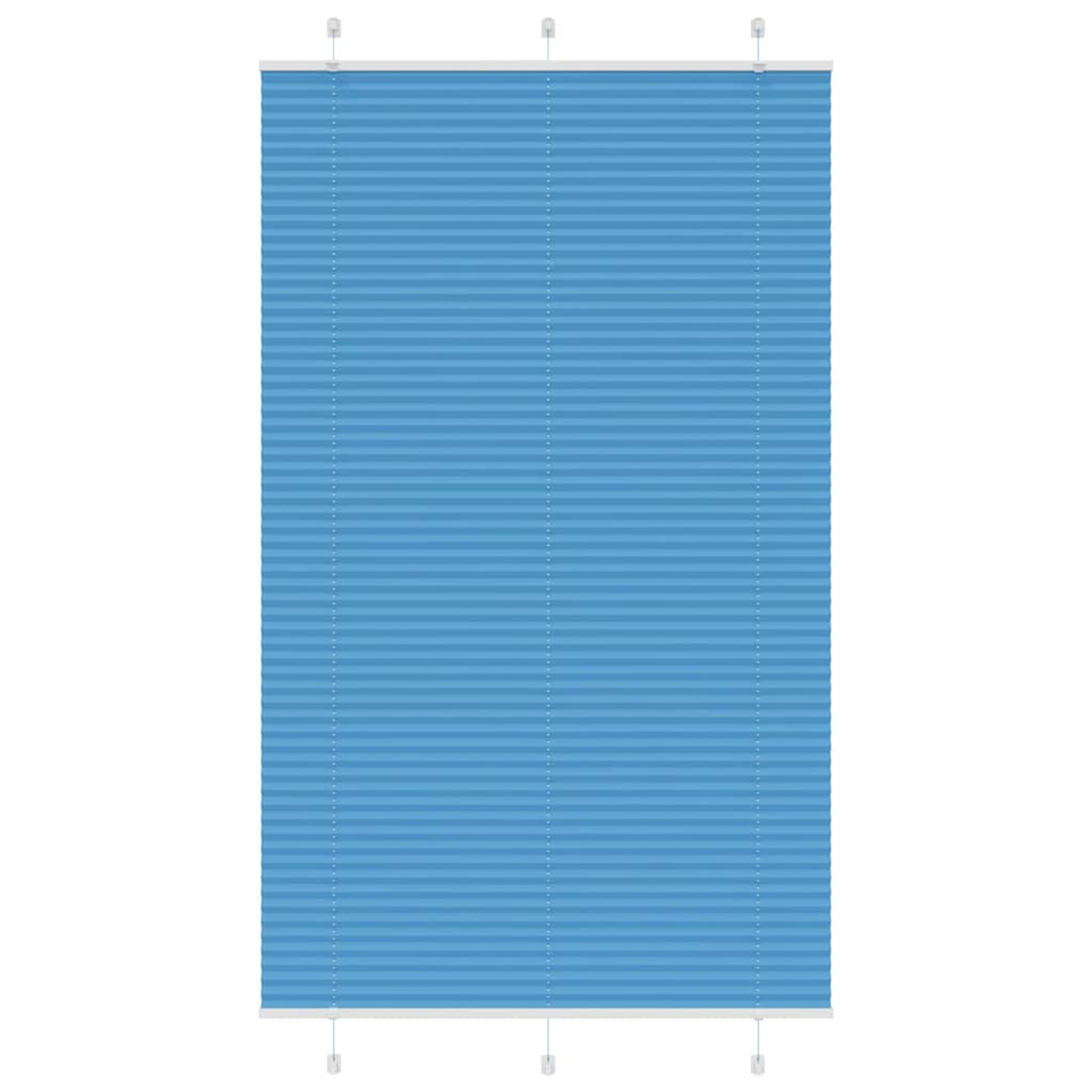 pliszírozott redőny kék 120x200 cm szövetszélesség 119,4 cm
