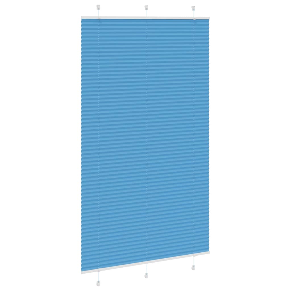 pliszírozott redőny kék 120x200 cm szövetszélesség 119,4 cm